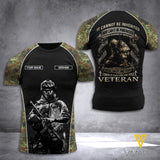 KHMD GERMAN VETERAN CAMO CUSTOMIZE T SHIRT 3D PRINTED