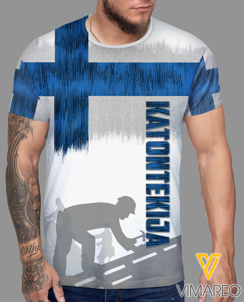 KATONTEKIJÄ Finland TSHIRT 3D PRINTED JUL-MD07