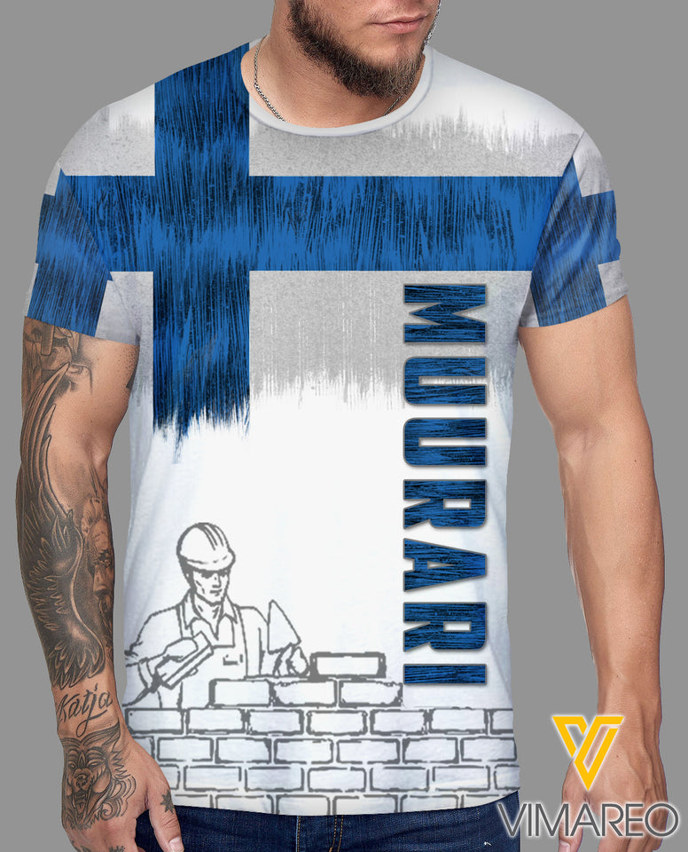 Muurari Finland TSHIRT 3D PRINTED JUL-MD07