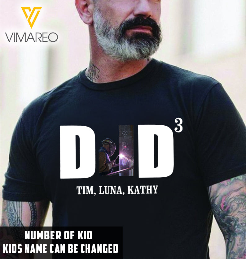 PERSONALIZED WELDER TSHIRT PRINTED APR-MD20