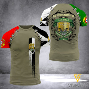 Lisboa TSHIRT 3D PRINTED JUL-MD24