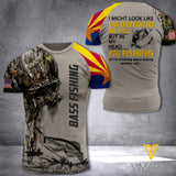 Arizona Fishing Team 3d Printed Shirt EZD0307