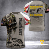 Florida Fishing Team 3d Printed Shirt EZD0307