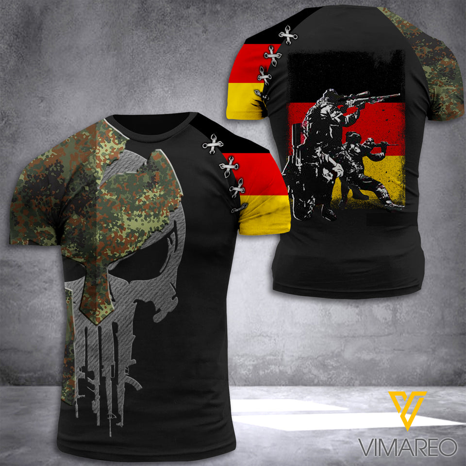 German army CAMO T SHIRT 3D PRINTED SGU