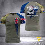 CUSTOMIZED THESE COLORS RELOAD AUSTRALIAN ARMY T SHIRT 3D PRINTED