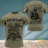 Hungary Soldier 3D Printed Combat Shirt EZD230721