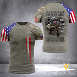 Customized US Soldier Combat 3D Printed Shirt EZD310521