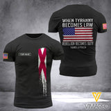 KHMD Customized WTPP BECOMES LAW ALABAMA 3D Printed Shirt 0604