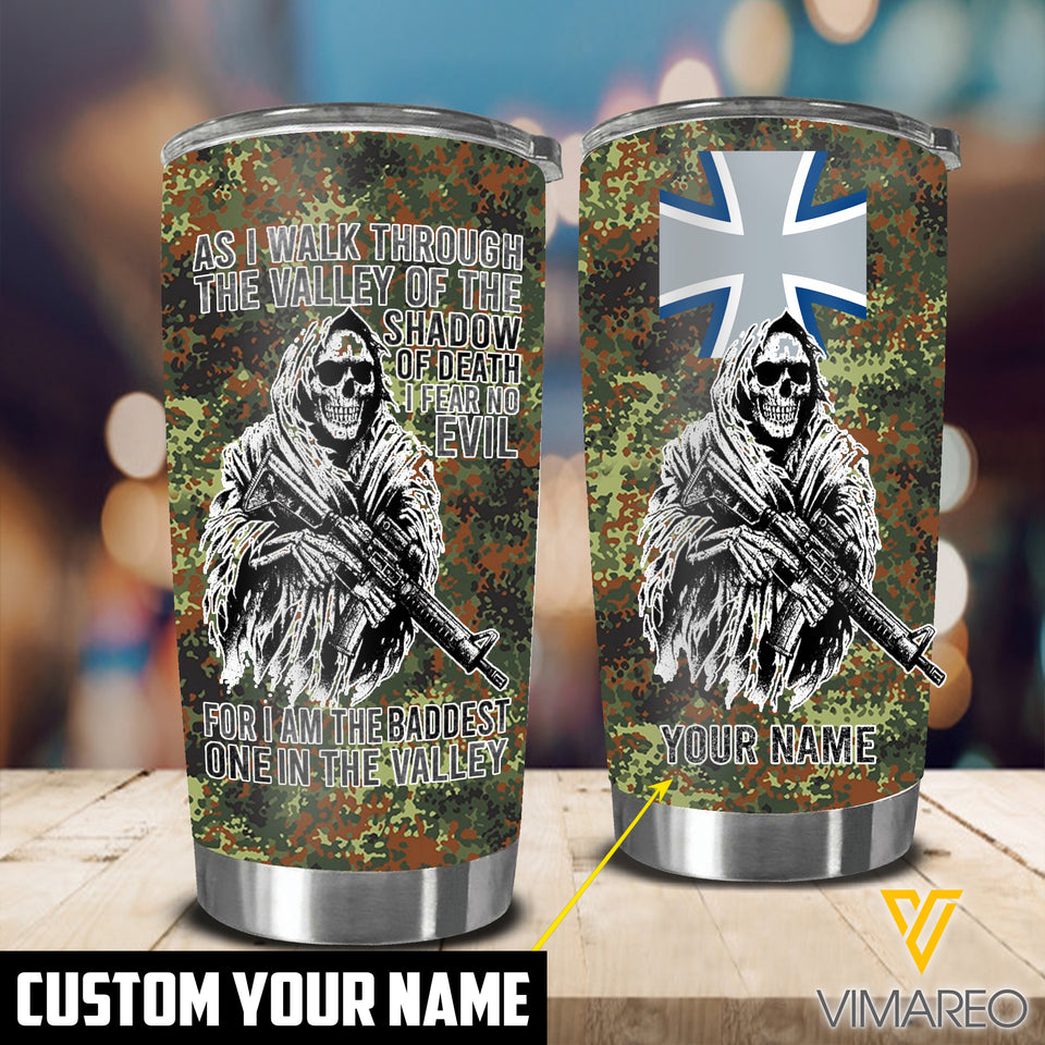 Customized German Soldier Tumbler Cup EZD040721