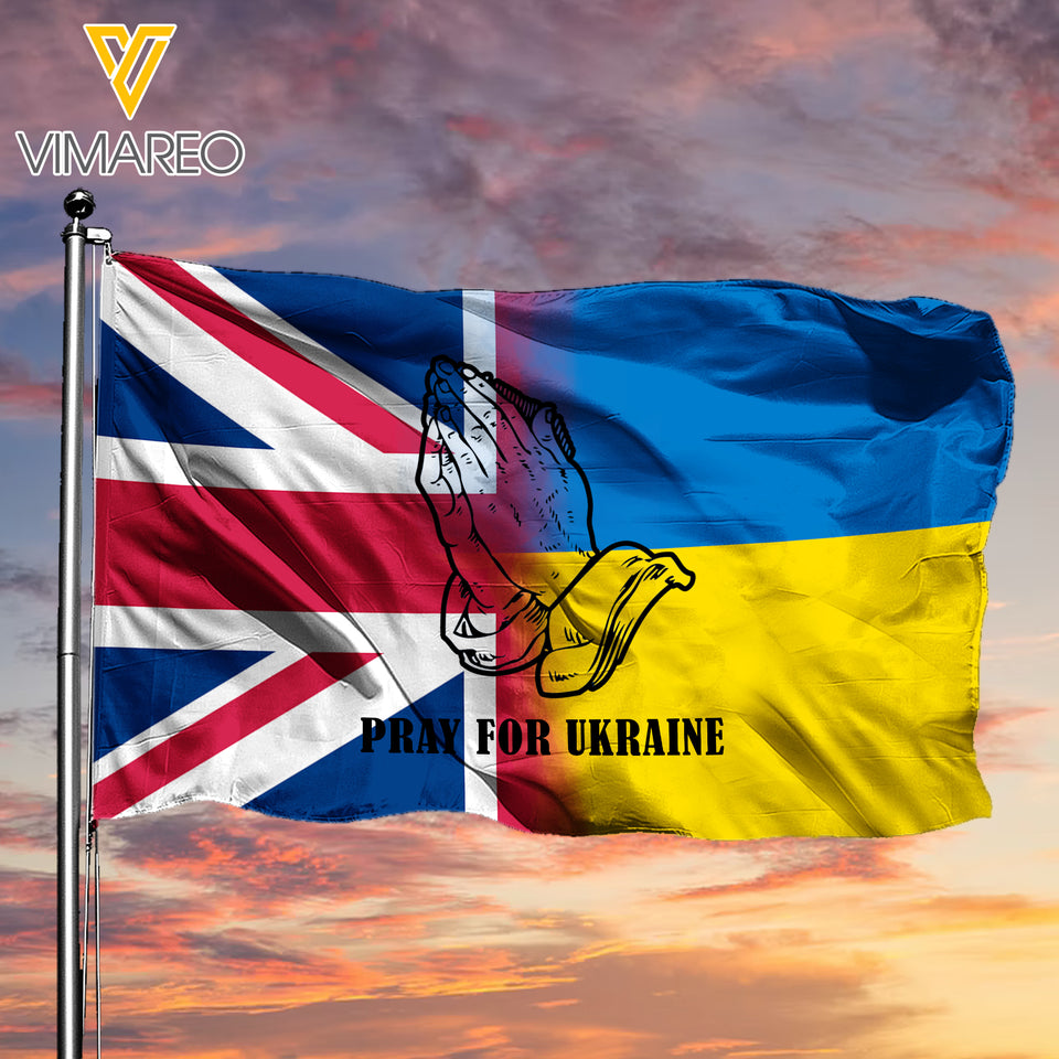 UK Pray for Ukraine flag 3C
