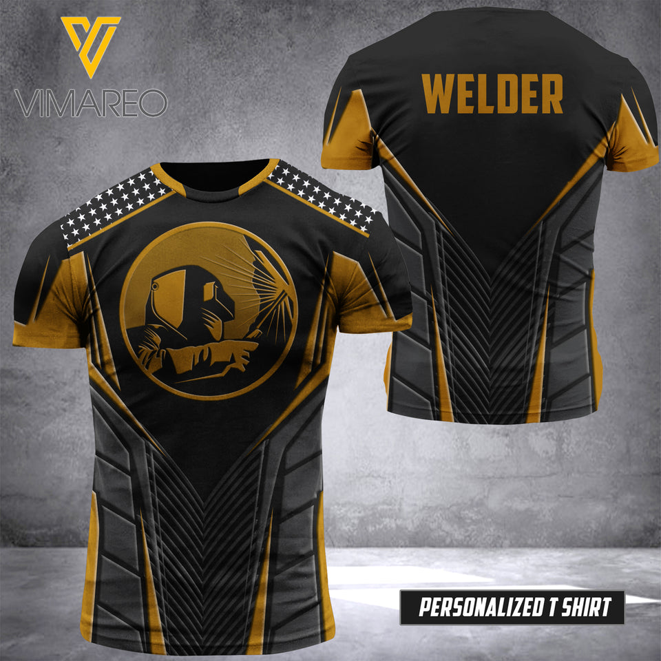 MTP Welder CAMO T SHIRT 3D PRINTED 521