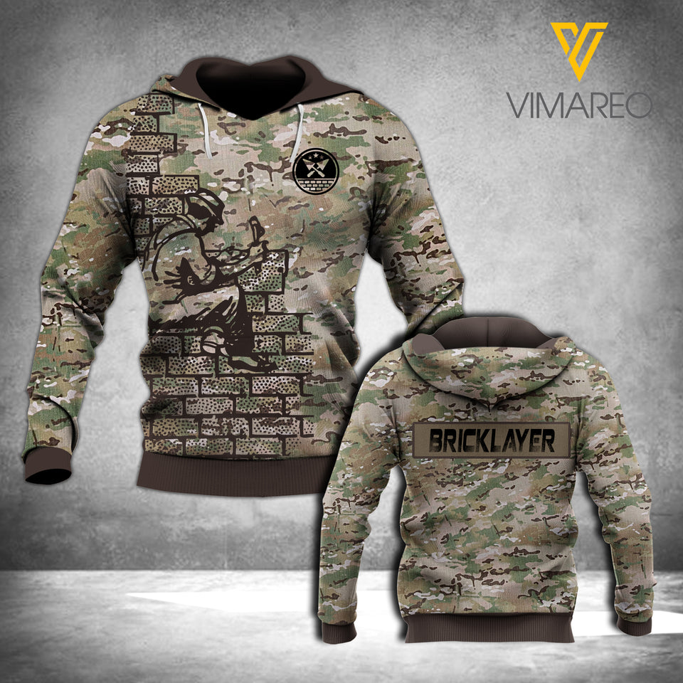 BRICKLAYER HOODIE 3D TPM CAMO