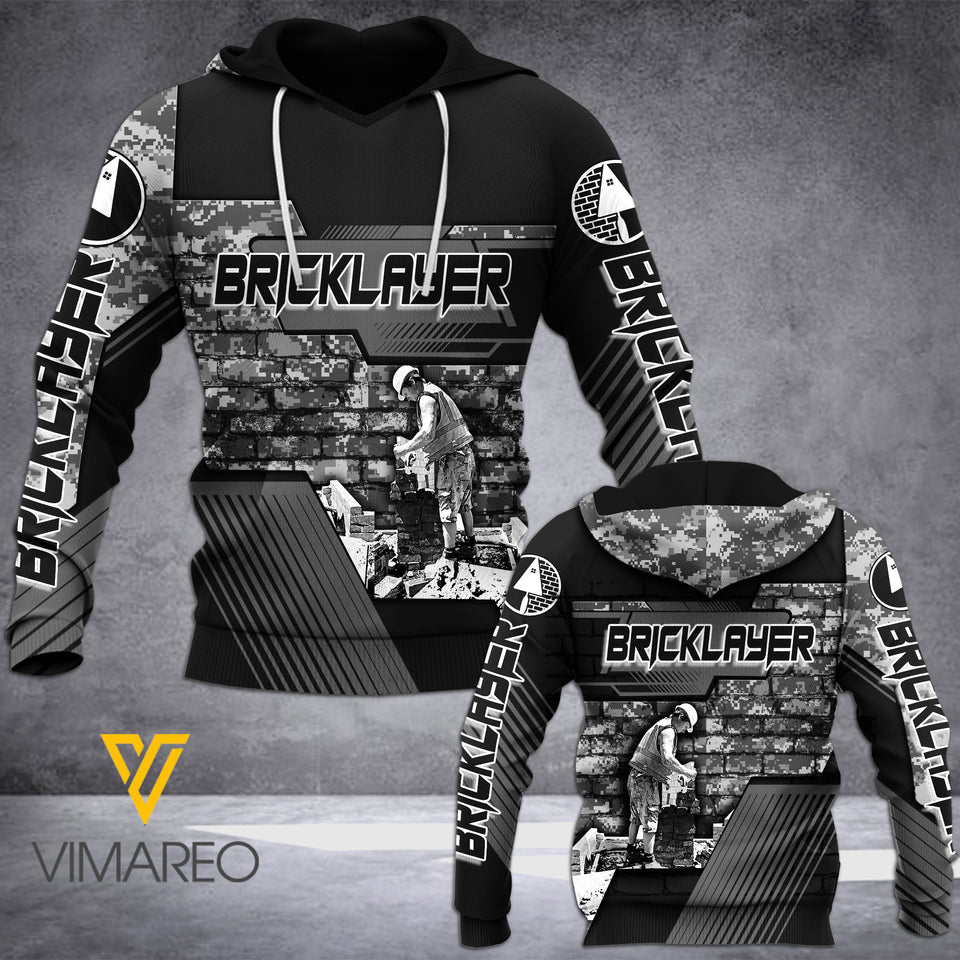 Bricklayer 3D printed hoodie KTS