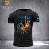 ROOSTER TSHIRT PRINTED SEP-NL08