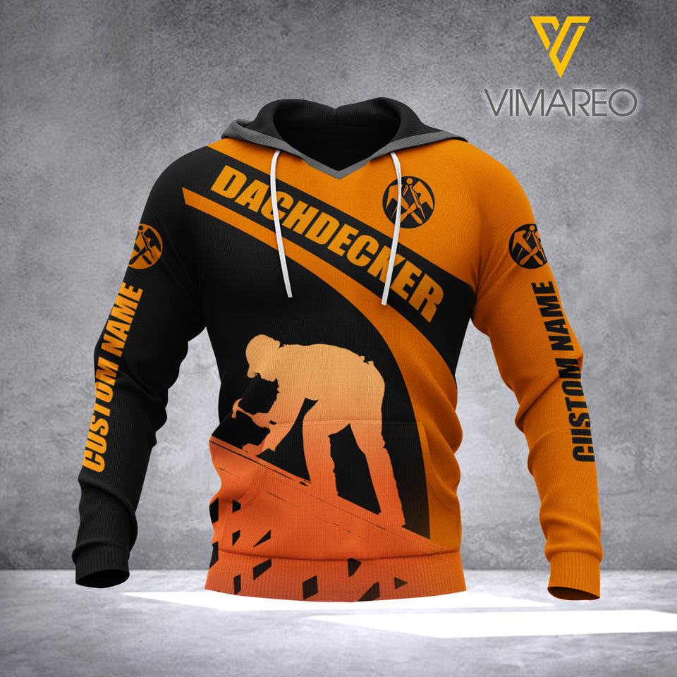 PERSONALIZED DACHDECKER HOODIE 3D PRINTED AUG-NL24