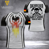 German Dachdecker TSHIRT 3D PRINTED AUG-NL31