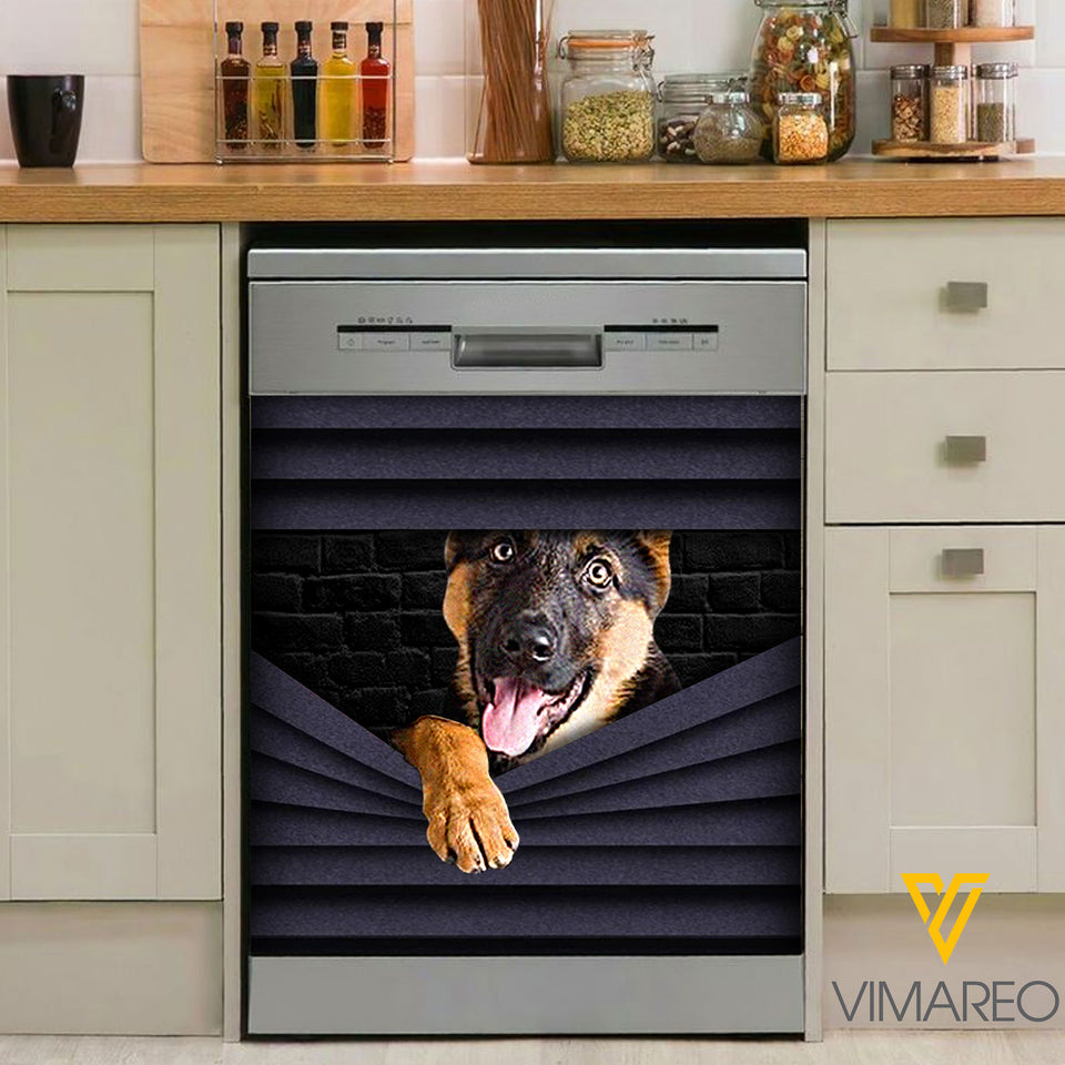 German Shepherd Dog Dishwasher Cover APR-MA16
