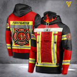 firefighter MASK HOODIE 3D PRINTED LMT v1