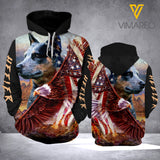 Heeler Dog Eagle Hoodie BHSGW