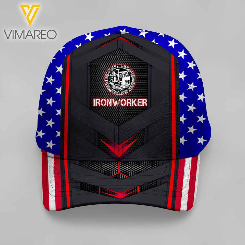 Ironworker 3D printed Peaked cap IWE