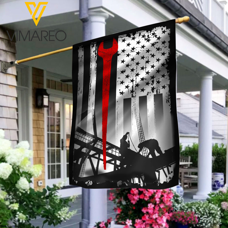 Ironworker Proud Flag VGWS