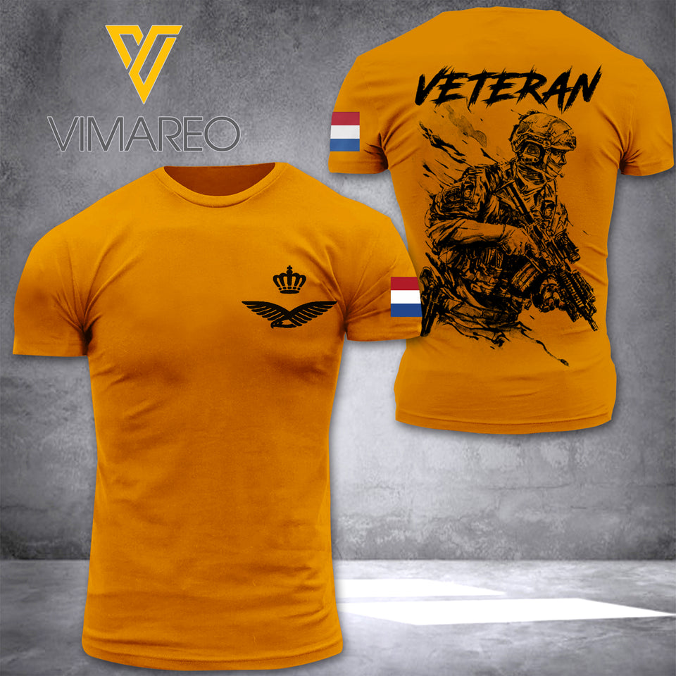 Koninklijke Luchtmacht CAMO TSHIRT 3D PRINTED AUG-NL27
