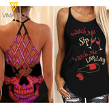 Lay Lay Criss-Cross Open Back Camisole Tank Top KBGSKE