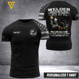 Customized Welder Soldier 3D Printed Combat Shirt EZHQ080621
