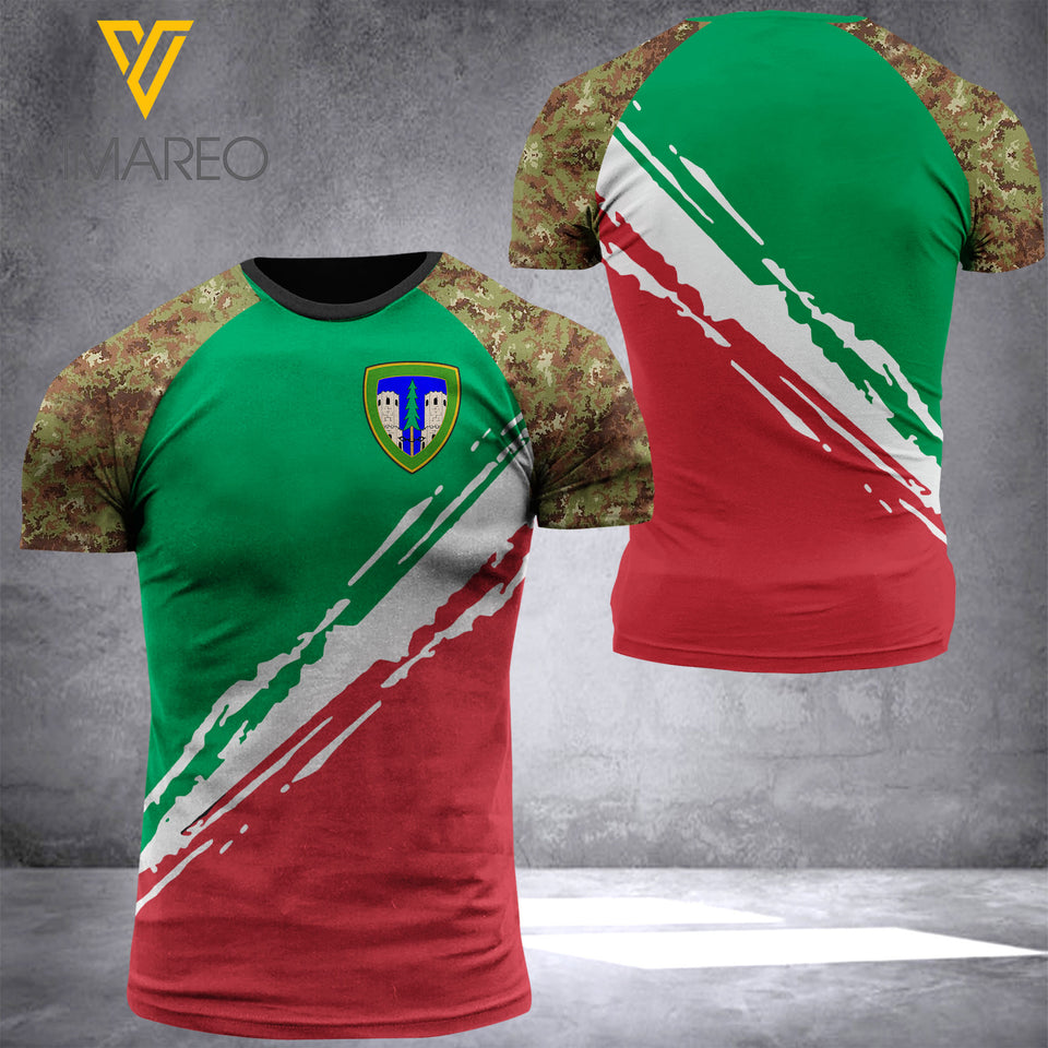 Brigata Alpina Cadore CAMO TSHIRT 3D PRINTED JUE-HQ18