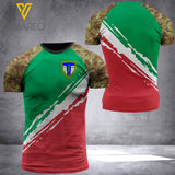Brigata Alpina Cadore CAMO TSHIRT 3D PRINTED JUE-HQ18