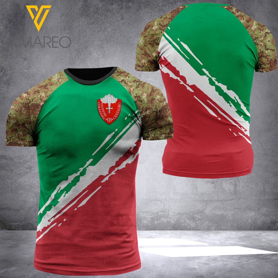 Divisione corazzata "Centauro" CAMO TSHIRT 3D PRINTED JUE-HQ18