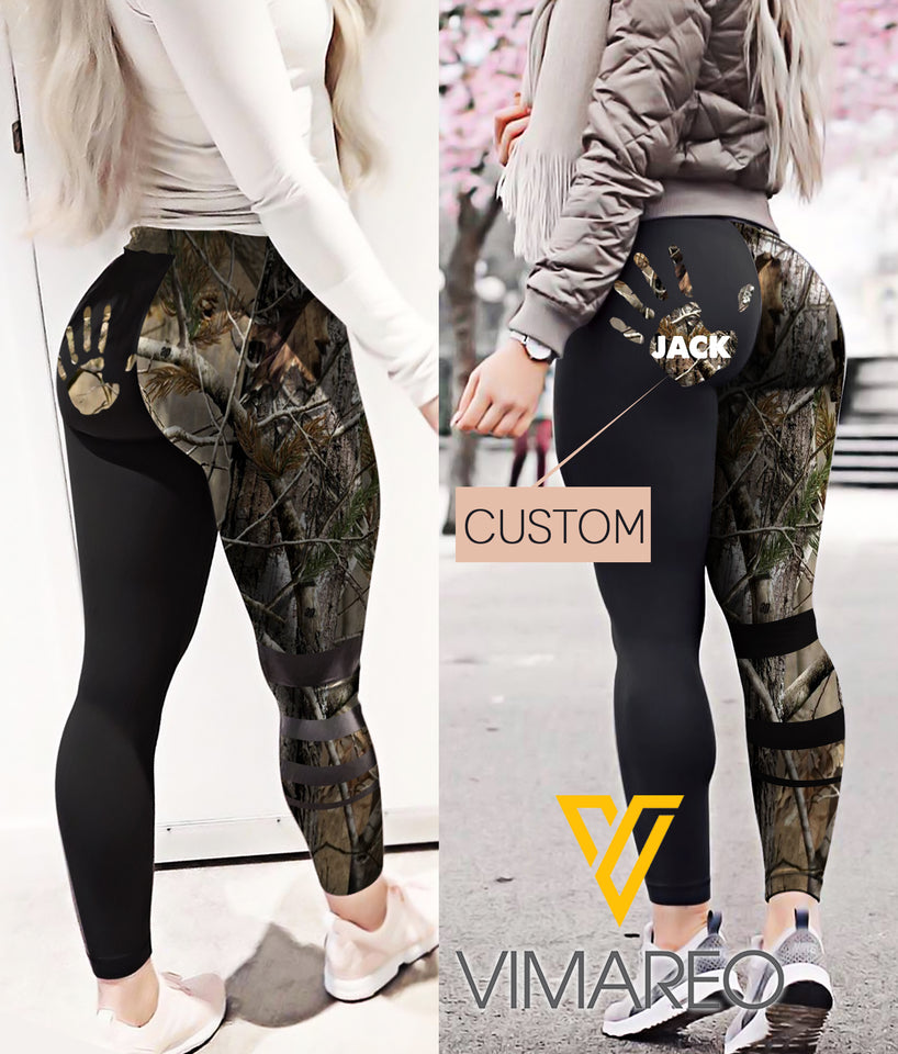Personalized Deer Hunting Camo Legging SEP-NL17