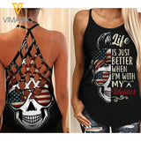 WELDER CRISS-CROSS TANK TOP