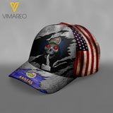 kansas Peaked cap 3D TL093 SKULL