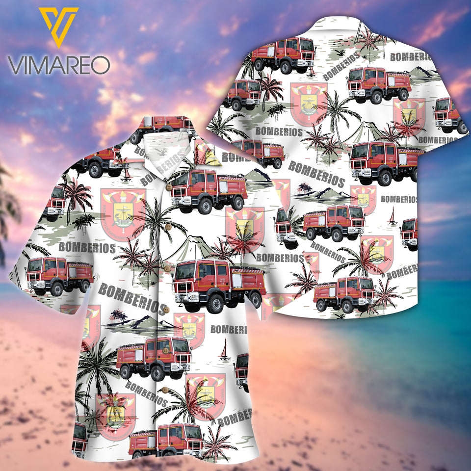 Portugal Bomberios POLO SHIRT 3D PRINTED JUL-HQ20