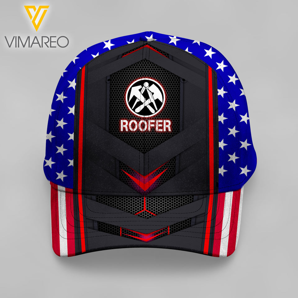 Roofer 3D printed Peaked cap IWE