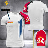 PERSONALIZED North Karelia TSHIRT 3D PRINTED JUL-NL28