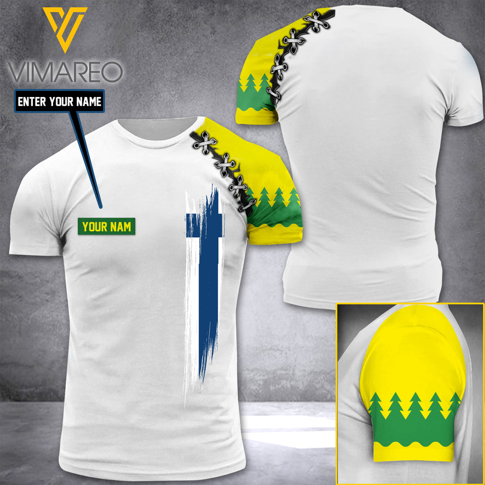 PERSONALIZED Kainuu TSHIRT 3D PRINTED JUL-NL28