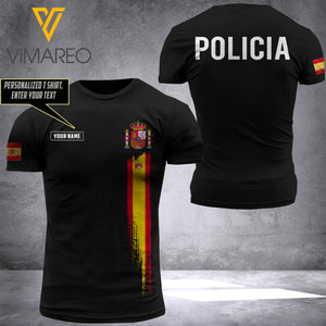 Personalized Spanish Police NXHN