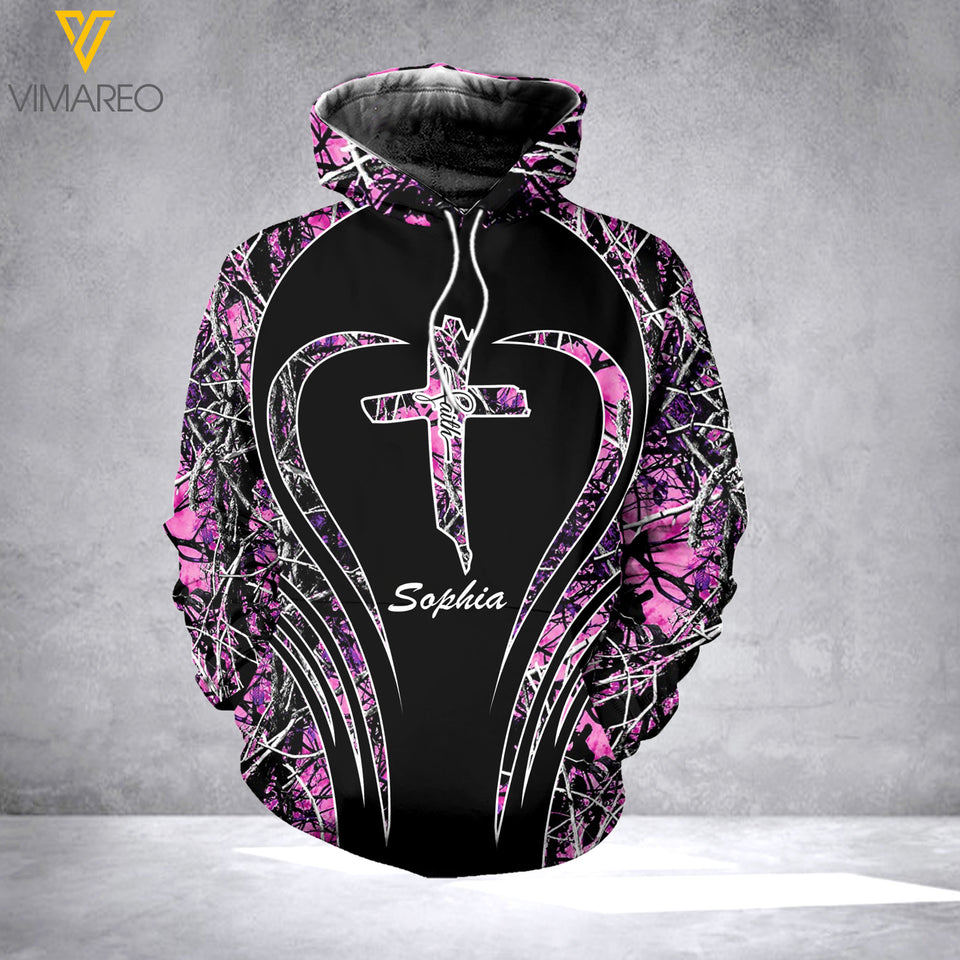 PERSONALIZED GOD CHRIST COMBO HOODIE + LEGGING 3D QTVQ0404