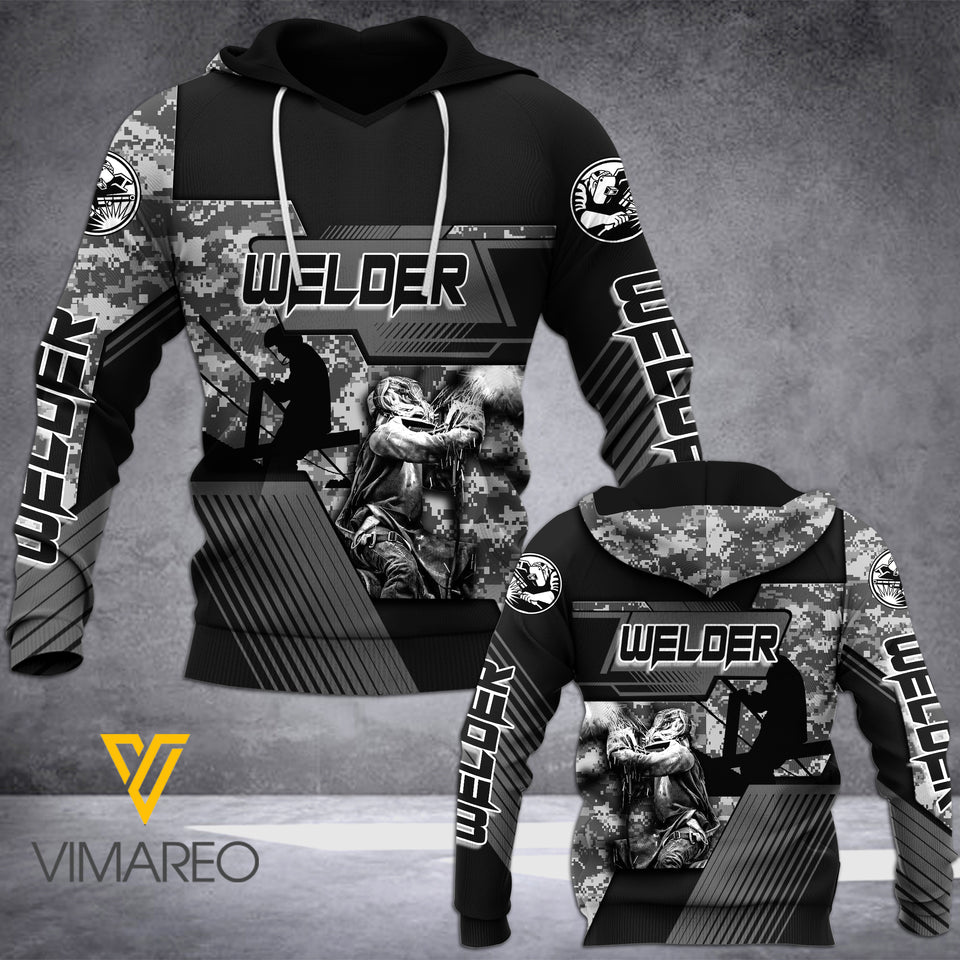 Welder 3D printed hoodie KTS