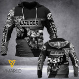 Welder 3D printed hoodie KTS