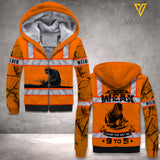 PERSONALIZED WELDER FLEECE HOODIE 3D PRINTED LC
