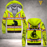 PERSONALIZED WELDER FLEECE HOODIE 3D PRINTED LC